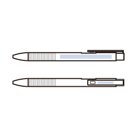 メタルマットボールペン（再生アルミ）