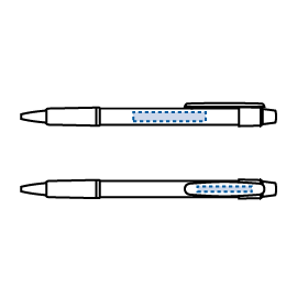 スカッシュボールペン（再生ABS）