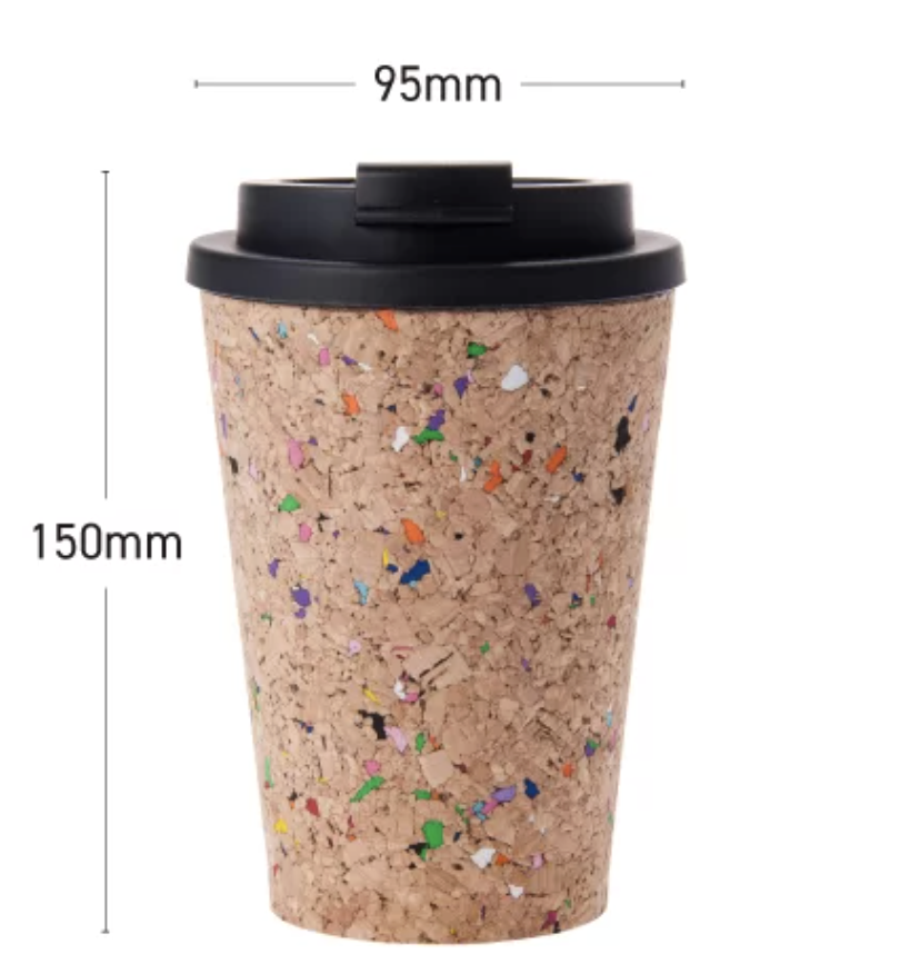 PLA コルクタンブラー（ダブルウォール）　PLA Cork Tumbler (Double)