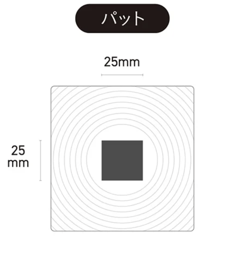 廃棄物再利用コースター（コーヒーチャフ）　UP CYCLE Coaster -silver skin-