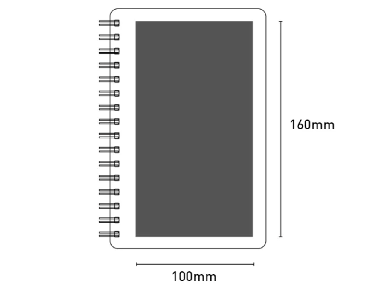 コーヒー粉リングノート　Coffee Grounds Ringnote
