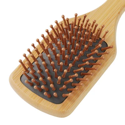 竹製パドルブラシ　Bamboo Paddle Brush