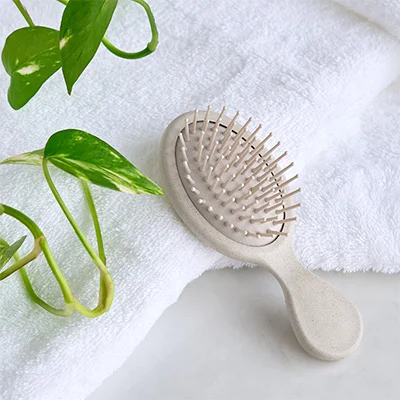 バンブーファイバー配合 クッションブラシ　SUS Bamboo Fiber Cushion Brush
