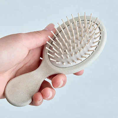 バンブーファイバー配合 クッションブラシ　SUS Bamboo Fiber Cushion Brush
