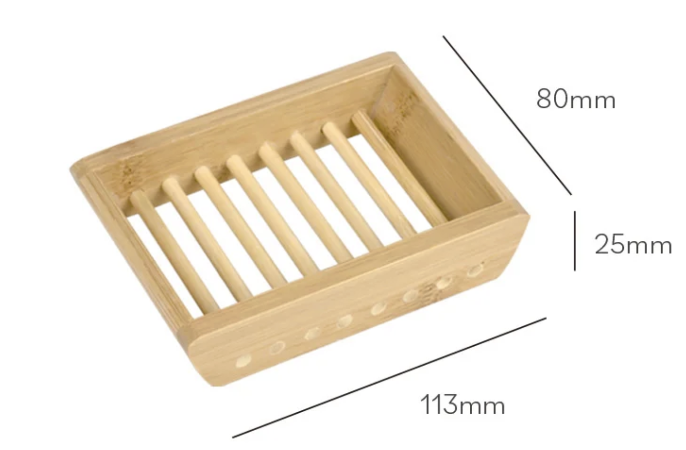竹製ソープトレイ　Bamboo Soap Tray