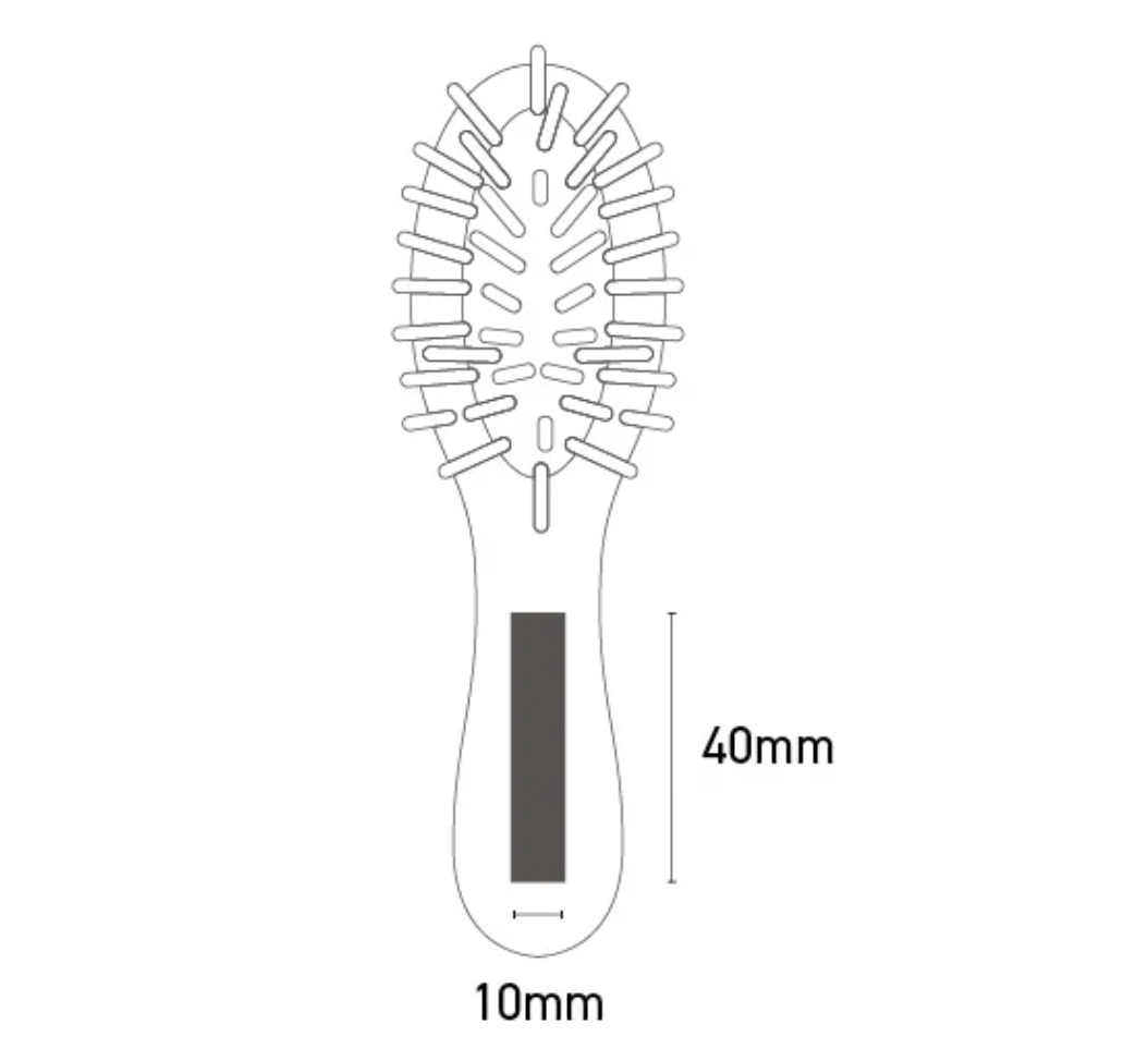 竹製ヘアブラシ　SUS Bamboo Hair Brush