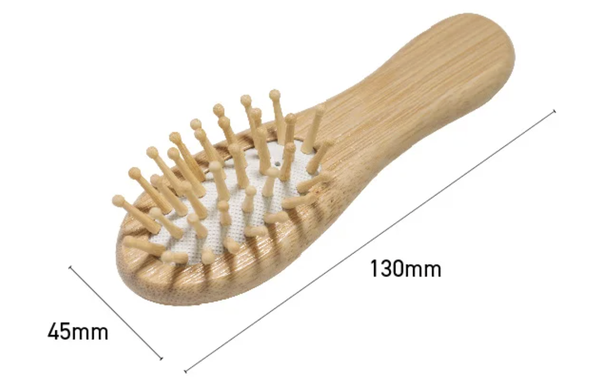 竹製ヘアブラシ　SUS Bamboo Hair Brush