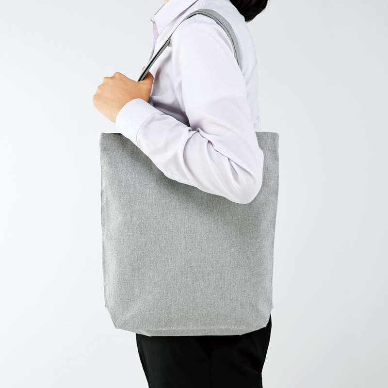 リサイクルコットンA4トートバッグ（マチ付）