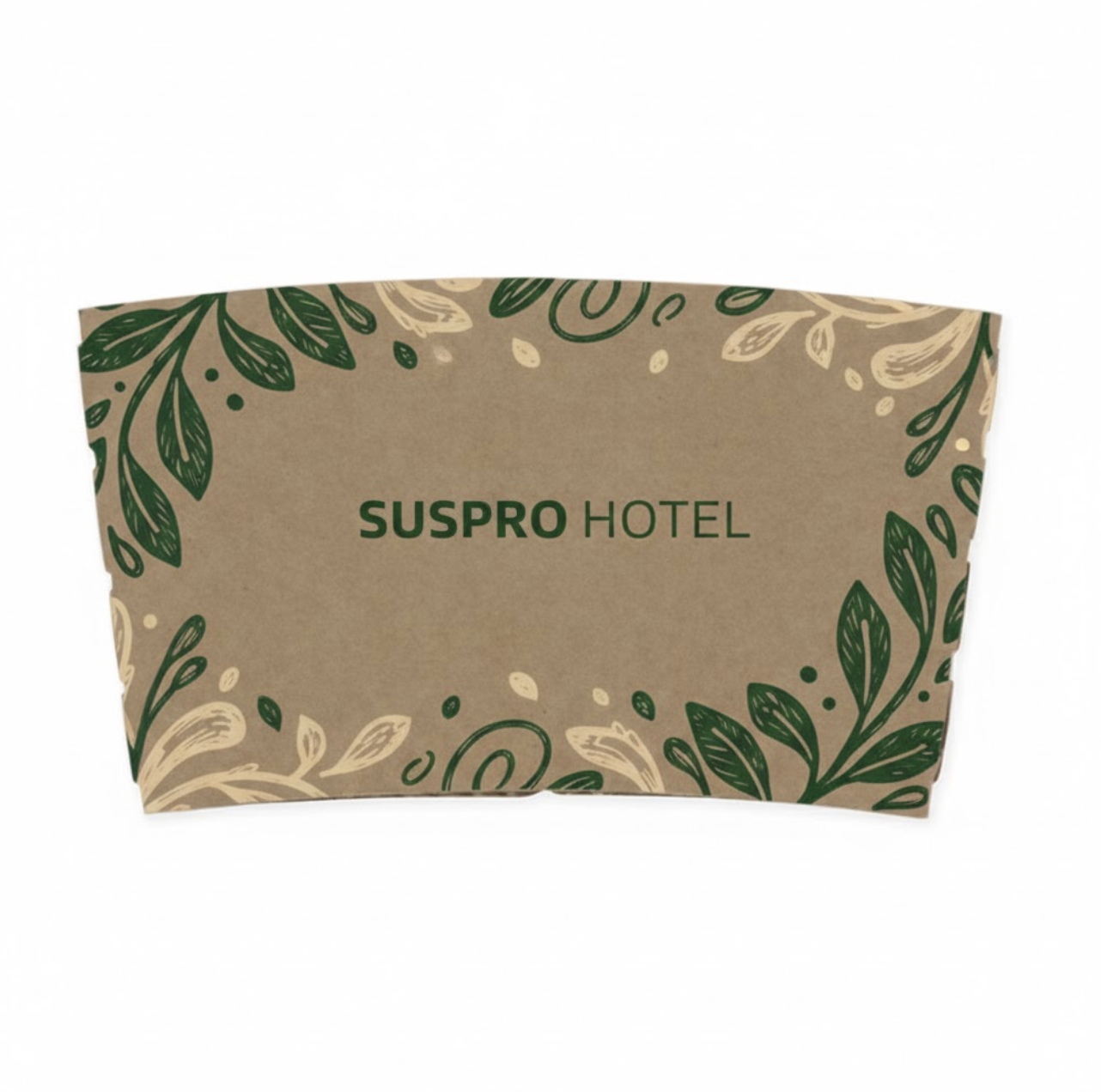 7oz コップ用紙スリーブ 【特注】