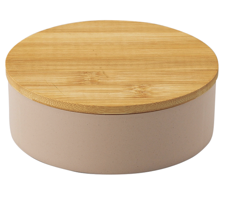 バンブーファイバーミラー付き小物入れ