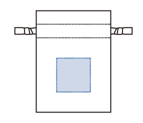コットンカラーリボン巾着（SS）