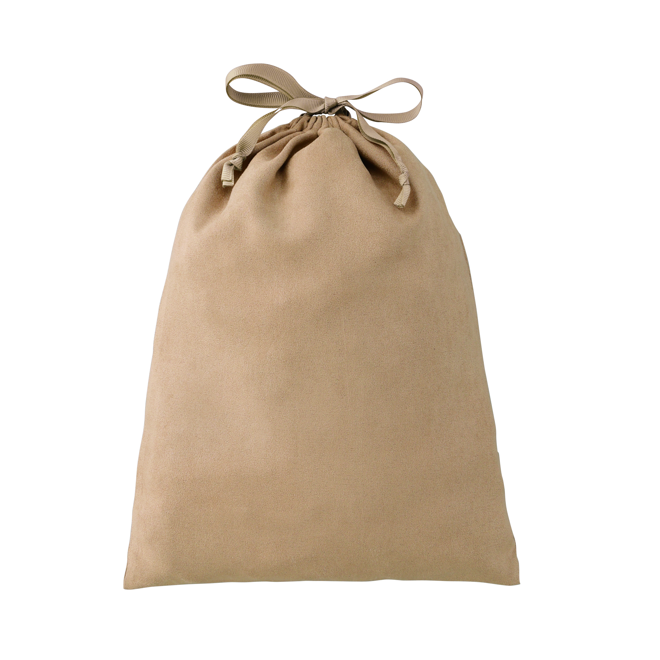 スウェードスタイル巾着（L）