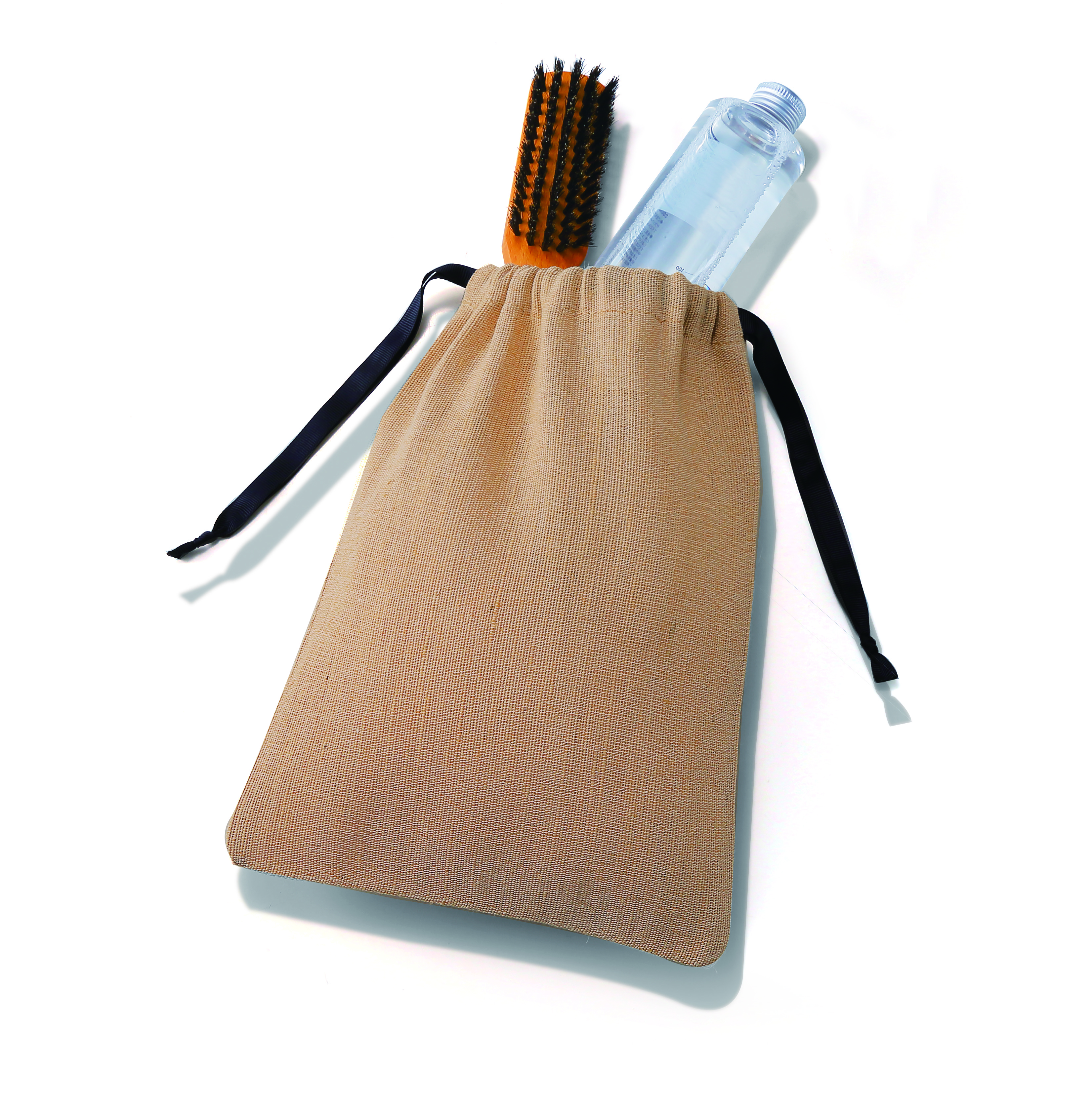 ジュート＆コットン巾着（M）