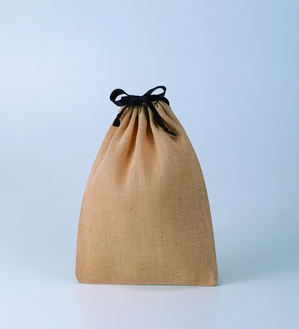 ジュート＆コットン巾着（M）