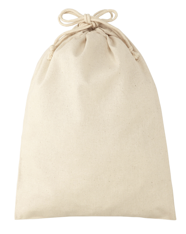 リサイクルコットン巾着（L）