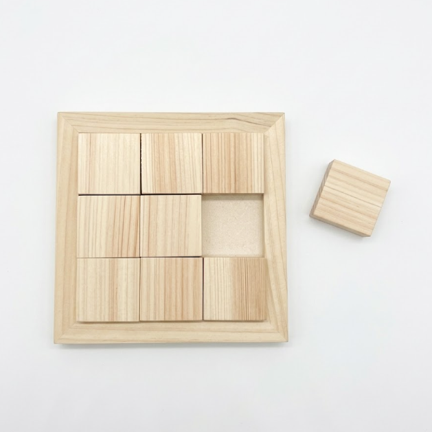 木製スライドパズル