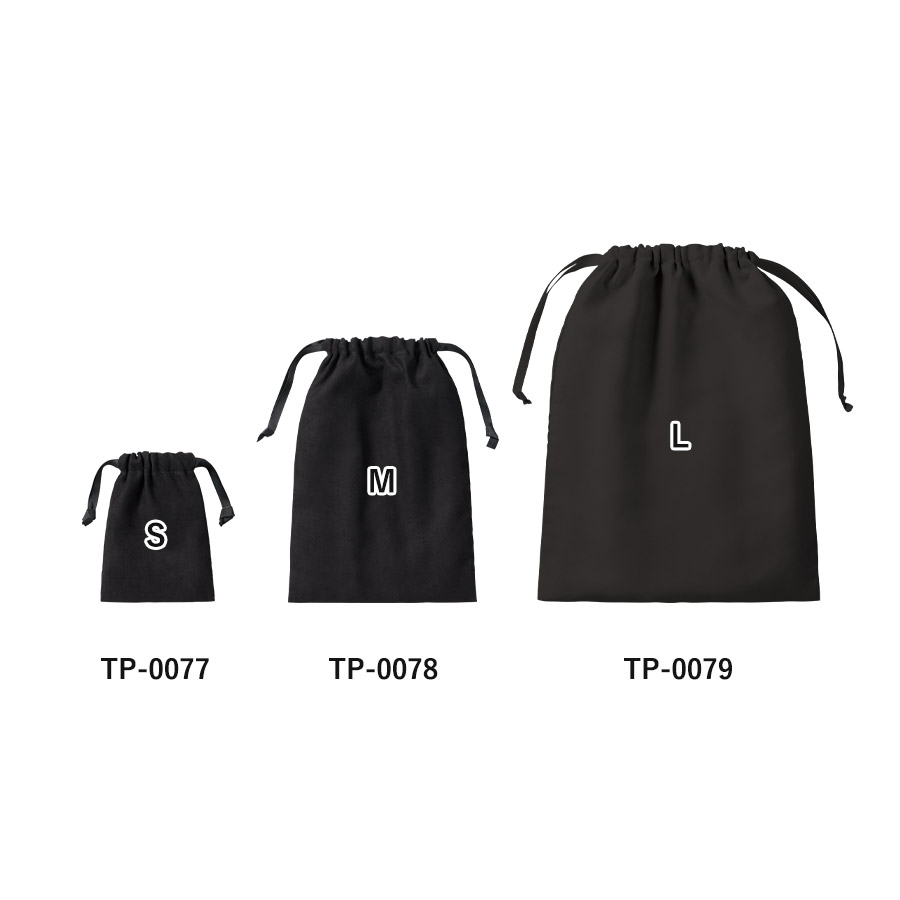 スウェード風巾着（S）