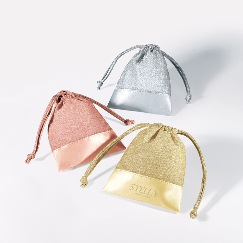 ラメ巾着