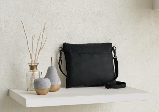 テントクロスポケット付きサコッシュ（撥水加工）