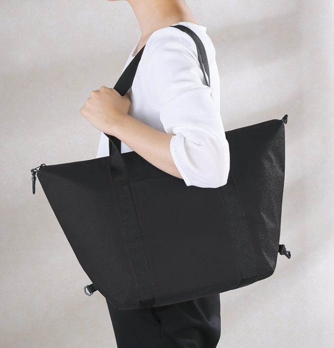 たためる2WAYマチ広保冷温バッグ