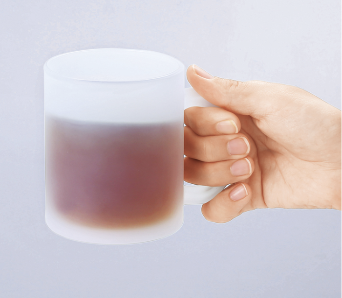 フロストガラスマグ