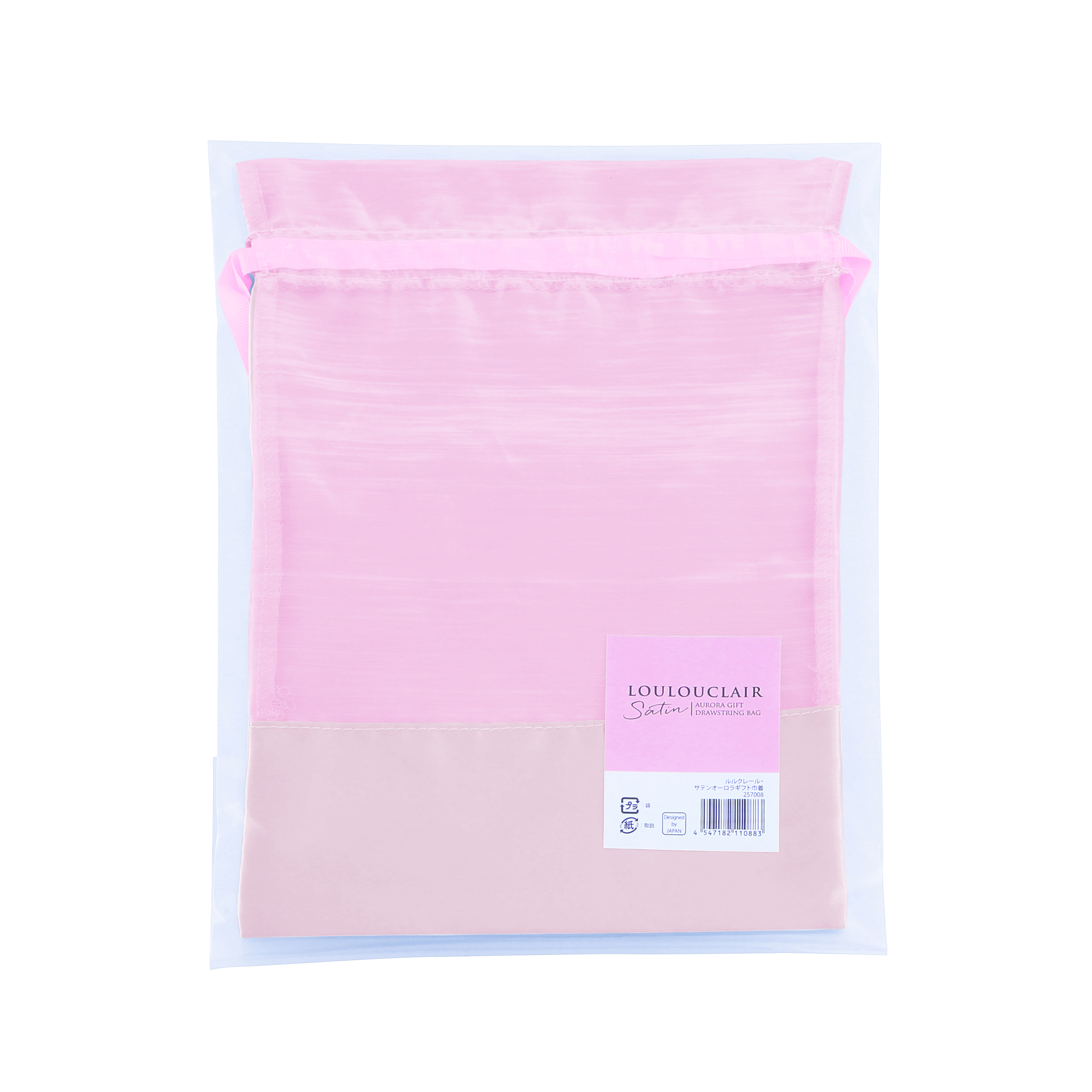 サテンオーロラギフト巾着