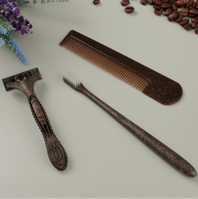 SUS Coffee Hair Comb　コーヒー粉由来 ヘアコーム