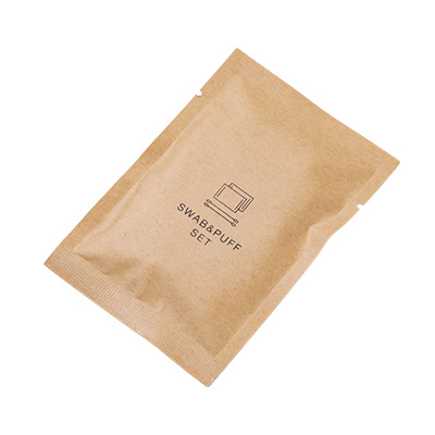 綿棒&コットンセット（紙袋タイプ）　ECO Swab&Puff Set -Bag Type-