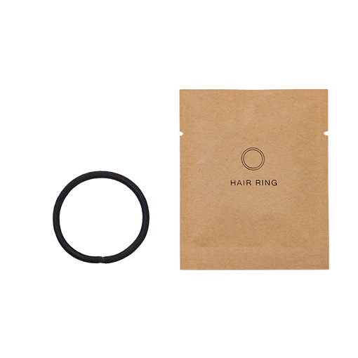 ヘアゴム（紙袋タイプ）　ECO Hair Ring -Bag Type-
