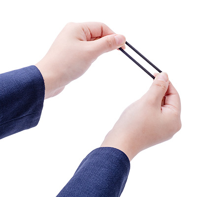 ヘアゴム（紙袋タイプ）　ECO Hair Ring -Bag Type-