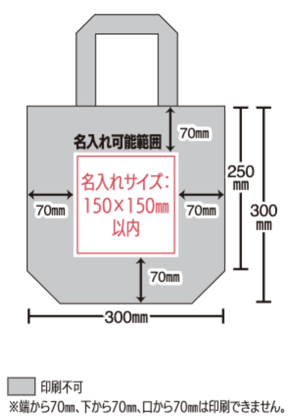 不織布A4マチ付バッグ