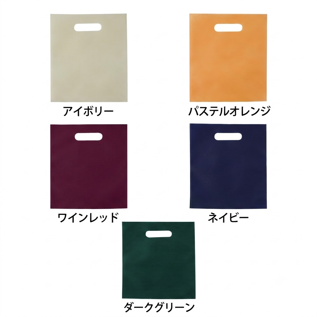 不織布ミニ小判抜きバッグ