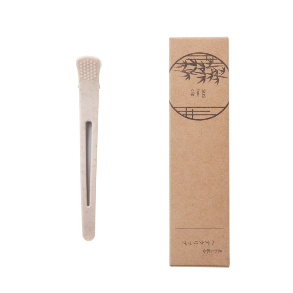 麦わら配合 ヘアクリップ　SUS Hair Clip