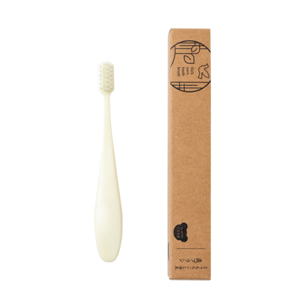 とうもろこし由来 歯ブラシ（こども用）　SUS Corn Tooth Brush -for KIDS-