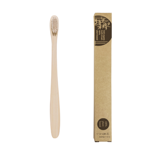 ひまし油使用 竹歯ブラシ　SUS Organic Tooth Brush-100% Plant-based-