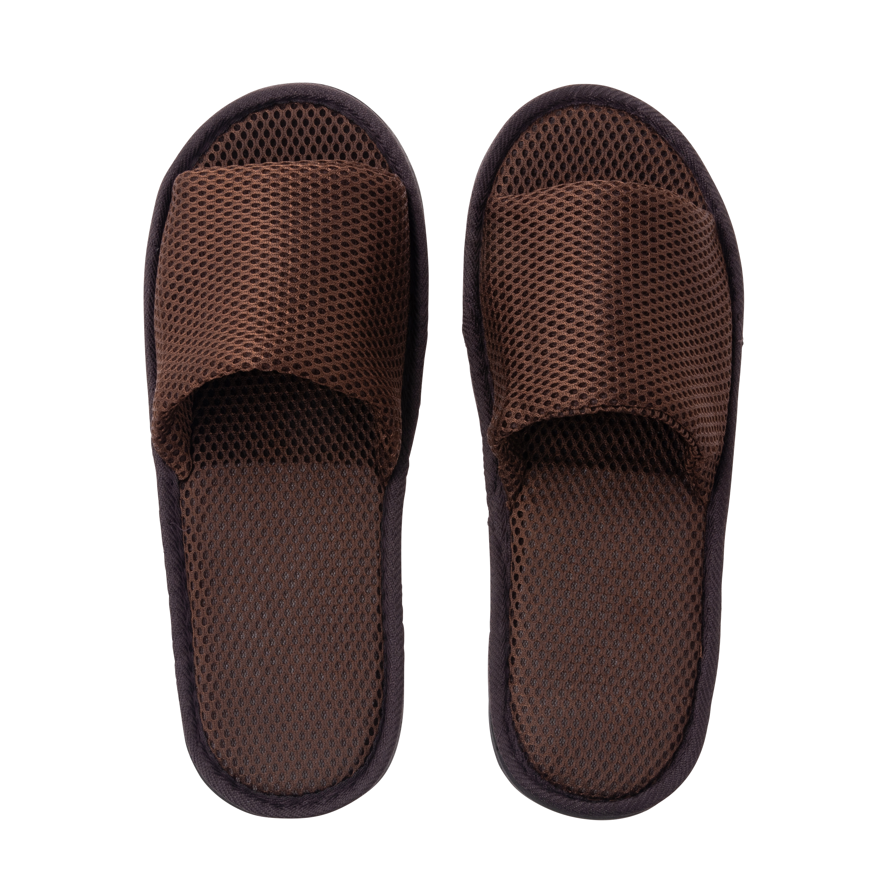 ウォッシャブルスリッパ（茶）　SUS Washable Mesh Slippers -Brown-