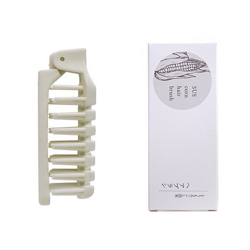 とうもろこし由来 ヘアブラシ　SUS Corn Hair Brush