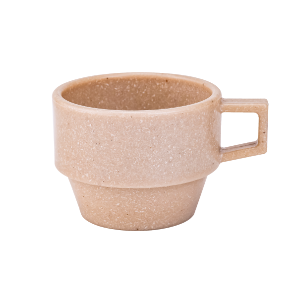廃棄物再利用スタッキングマグ（帆立殻）　UP CYCLE Stacking Mug -scallop shell-