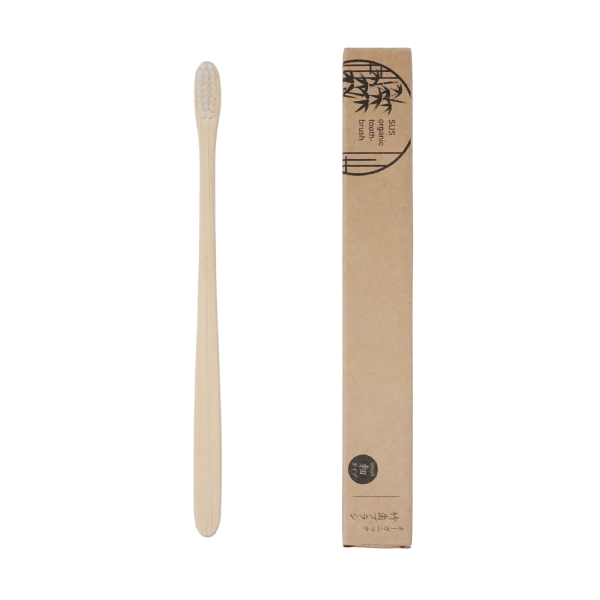 竹歯ブラシ（細タイプ）　SUS organic Tooth Brush