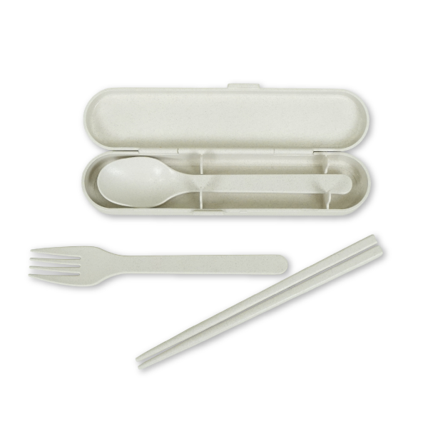 もみ殻カトラリー　Eco Cutlery