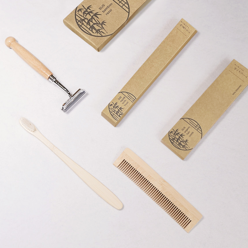 竹歯ブラシ（レギュラータイプ）　SUS organic Tooth Brush