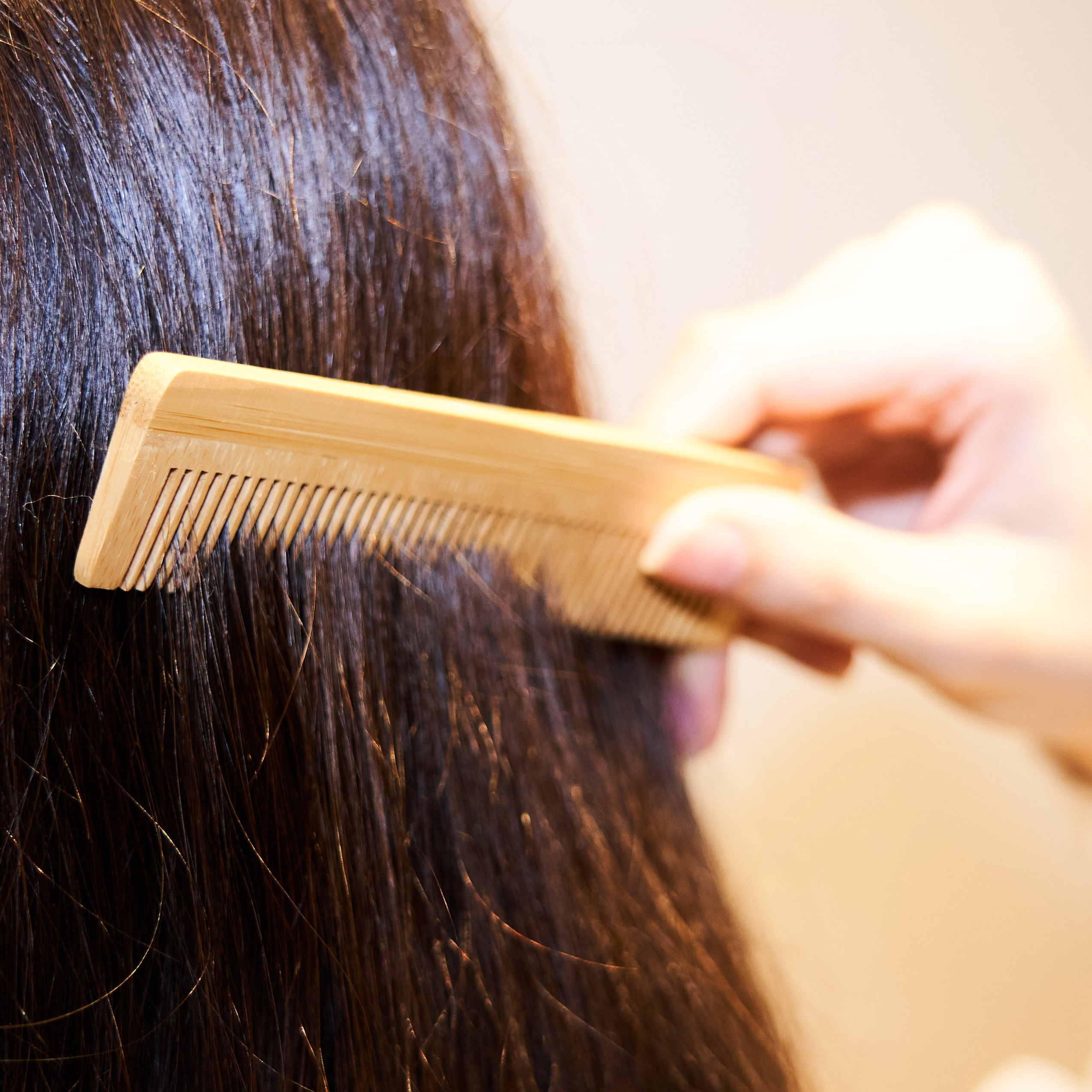 竹ヘアコーム　SUS organic Hair Comb
