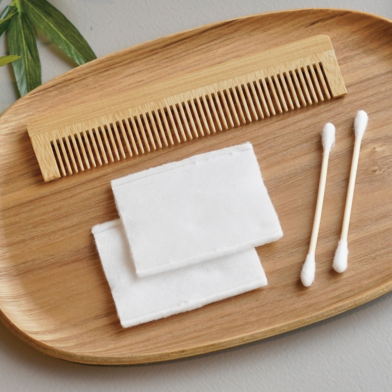 綿棒＆パフセット　SUS Cotton Swab&Puff set