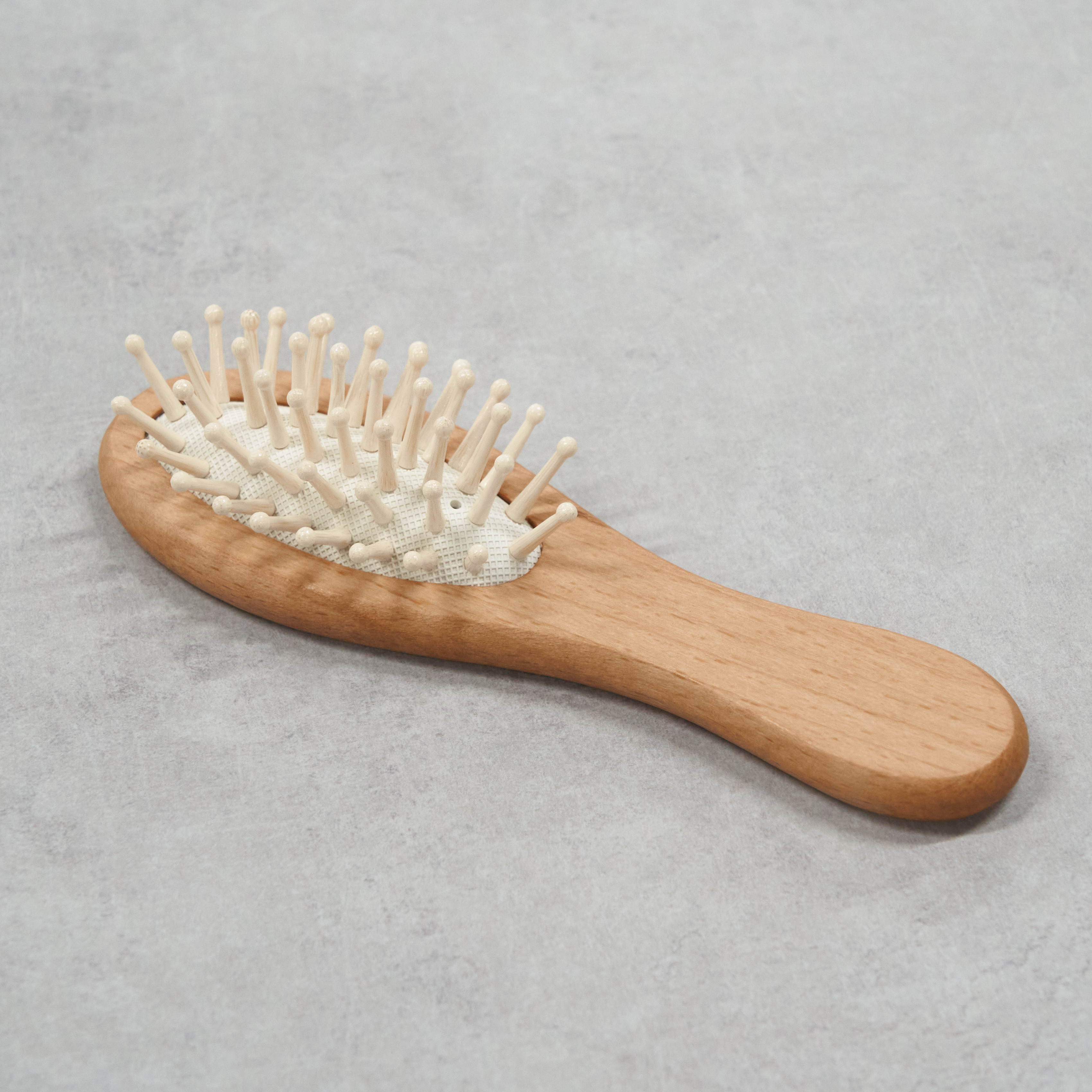 木製ヘアブラシ　SUS Wooden Hair Brush