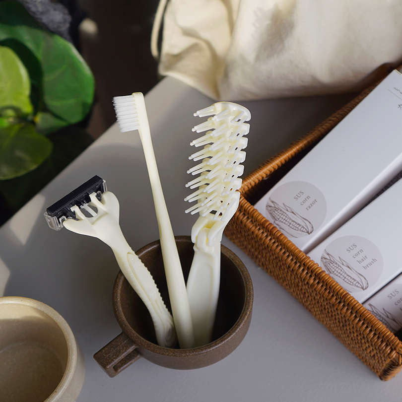 とうもろこし由来 カミソリ　SUS Corn Razor