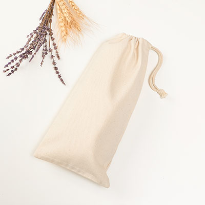 スリッパ用コットン巾着　SUS Cotton Slippers Bag