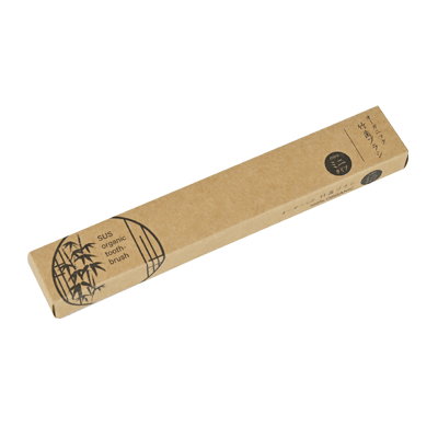 竹歯ブラシ（ミニタイプ）　SUS organic Tooth Brush -Mini-