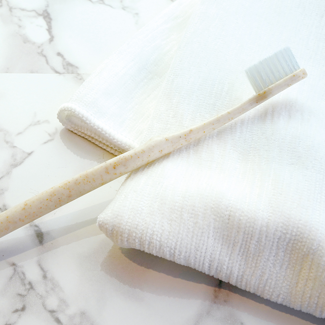 もみ殻由来 歯ブラシ（袋タイプ）　ECO Tooth Brush -Bag Type-