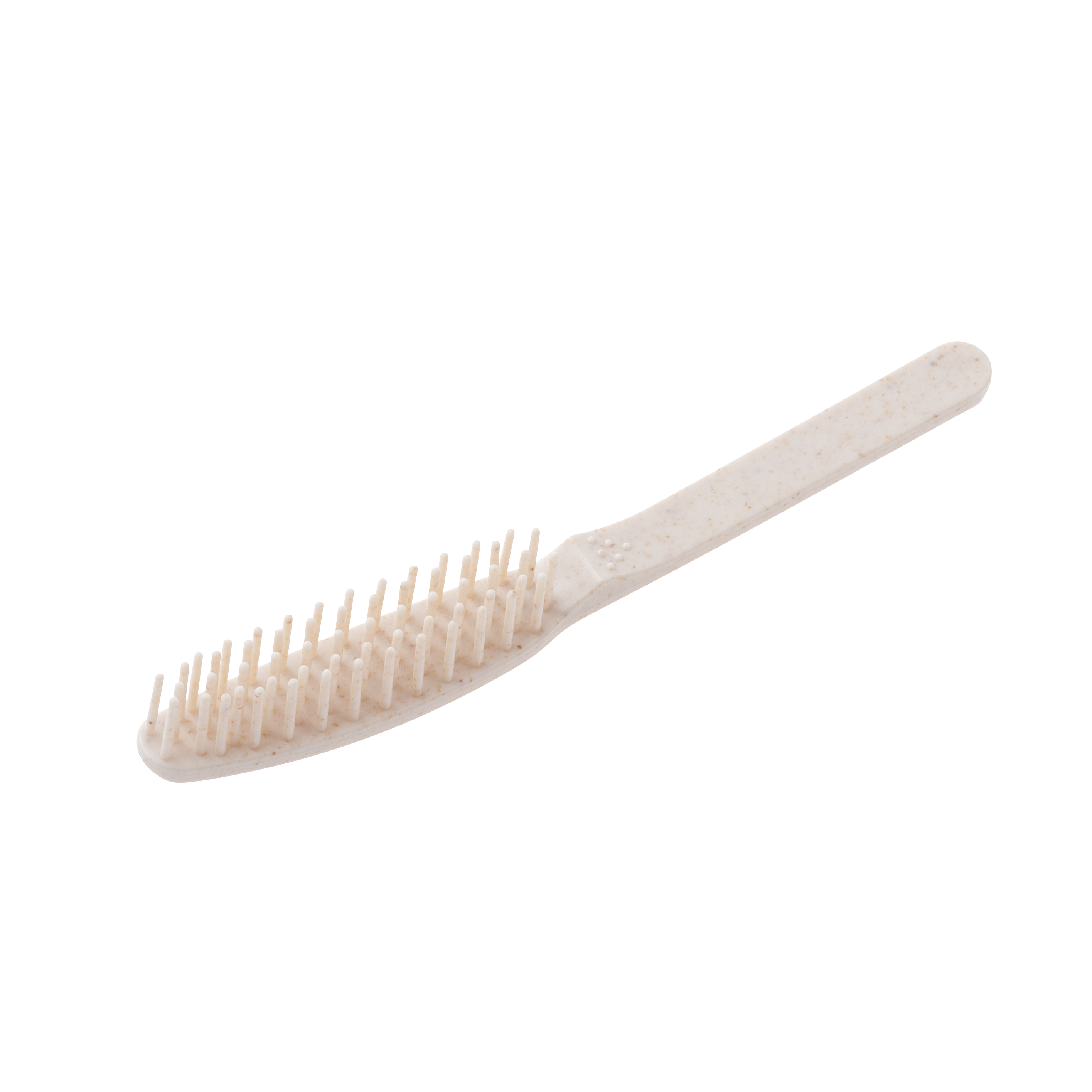 もみ殻由来 ヘアブラシ（袋タイプ）　ECO Hair Brush -Bag Type-
