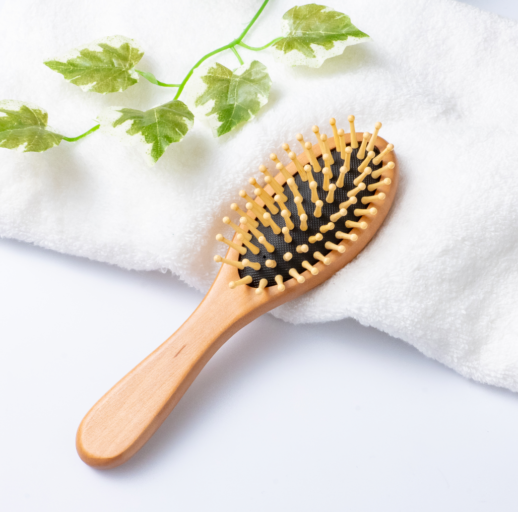 木製ヘアブラシ -kintsugi-　Wooden Hair Brush -kintsugi-